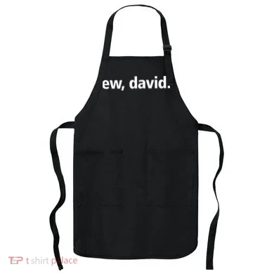 Ew David Simple Logo Apron