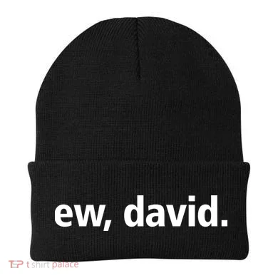 Ew David Simple Logo Beanie
