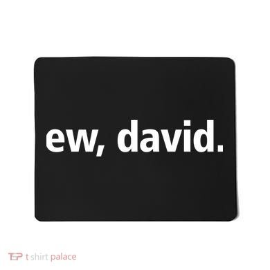 Ew David Simple Logo Mousepad