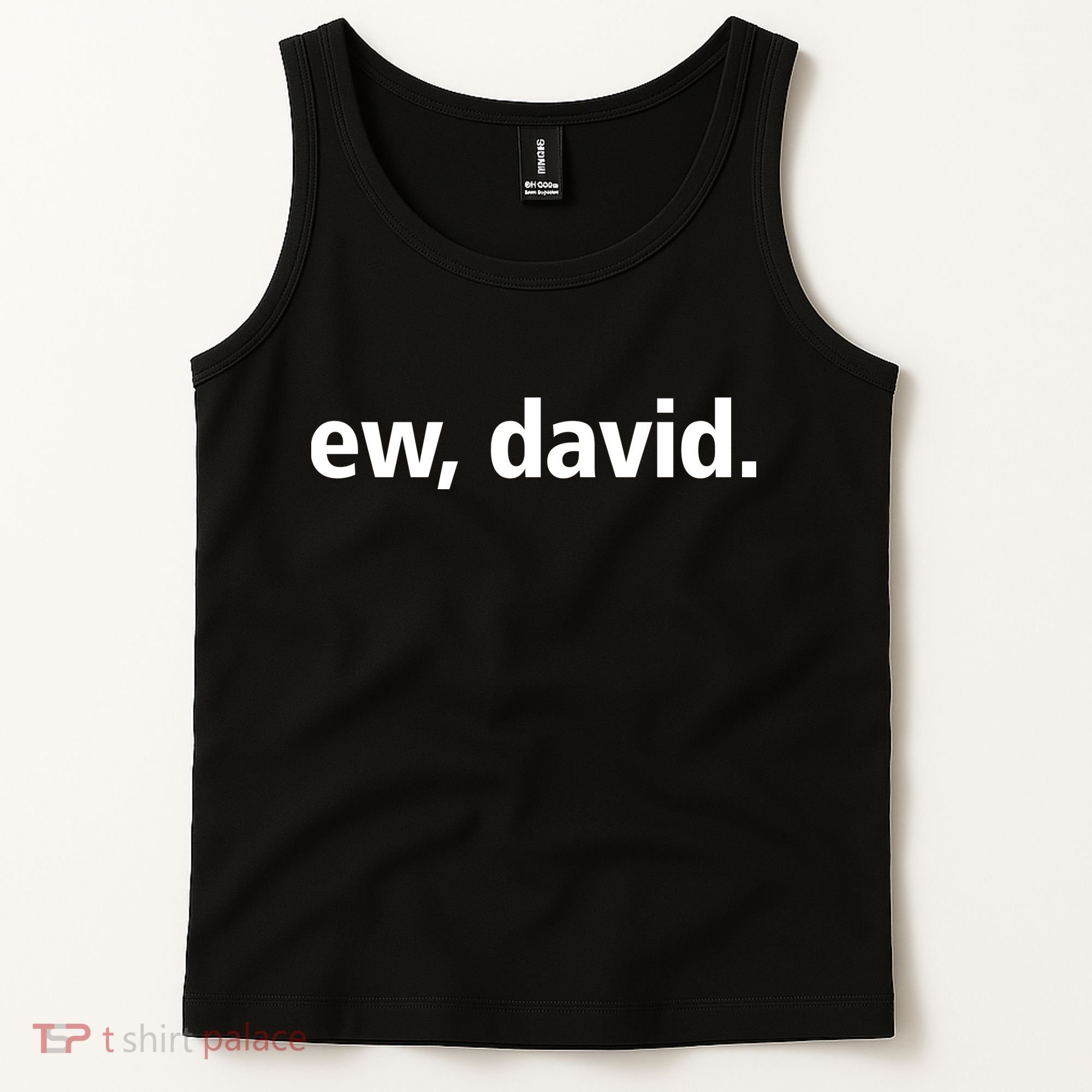 Ew David Simple Logo Tank Top