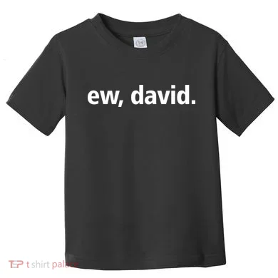 Ew David Simple Logo Toddler T-Shirt
