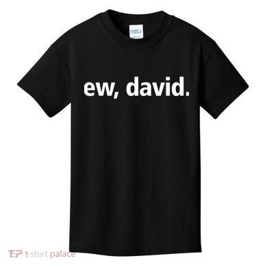 Ew David Simple Logo Kids T-Shirt