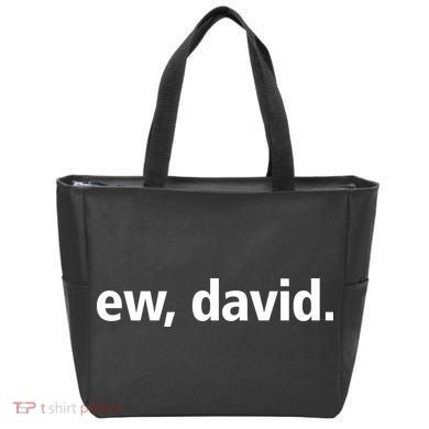 Ew David Simple Logo Tote Bag
