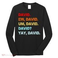 Ew David Yay David Long Sleeve Shirt thumb 0