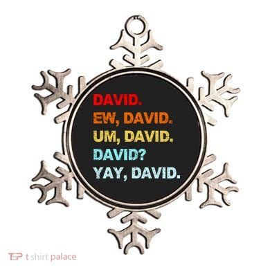 Ew David Yay David Ornament