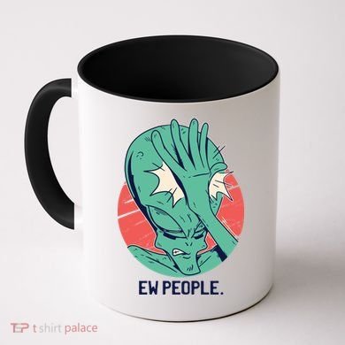 Ew People Alien Facepalm Coffee Mug