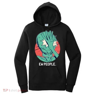 Ew People Alien Facepalm Women's Hoodie