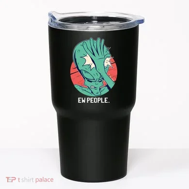 Ew People Alien Facepalm Tumbler