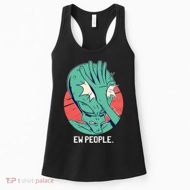 Ew People Alien Facepalm Women's Tank Top