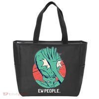 Ew People Alien Facepalm Tote Bag thumb 0