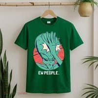 Ew People Alien Facepalm T-Shirt thumb 2