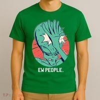 Ew People Alien Facepalm T-Shirt thumb 3