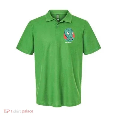 Ew People Alien Facepalm Polo