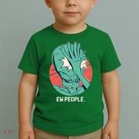 Ew People Alien Facepalm Toddler T-Shirt thumb 2
