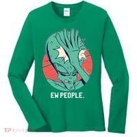 Ew People Alien Facepalm Women's Long Sleeve Shirt thumb 0
