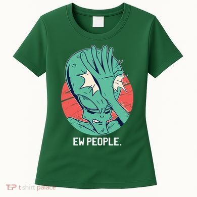 Ew People Alien Facepalm Women's T-Shirt