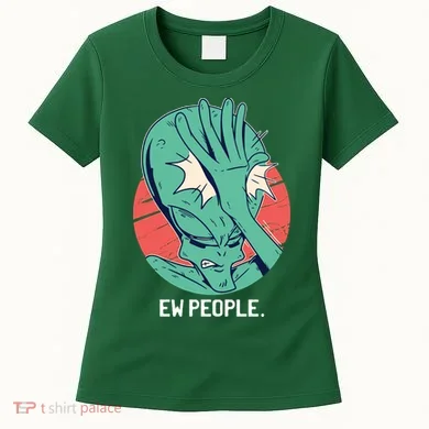 Ew People Alien Facepalm Women's T-Shirt