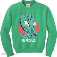Ew People Alien Facepalm Kids Sweatshirt thumb 0