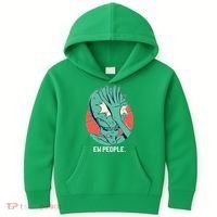 Ew People Alien Facepalm Kids Hoodie thumb 0