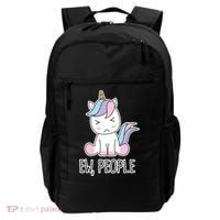 Ew People Funny Cute Unicorn Backpack thumb 0