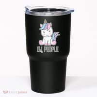 Ew People Funny Cute Unicorn Tumbler thumb 0