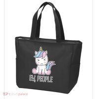 Ew People Funny Cute Unicorn Tote Bag thumb 3