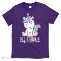 Ew People Funny Cute Unicorn T-Shirt thumb 0