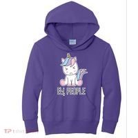 Ew People Funny Cute Unicorn Kids Hoodie thumb 0