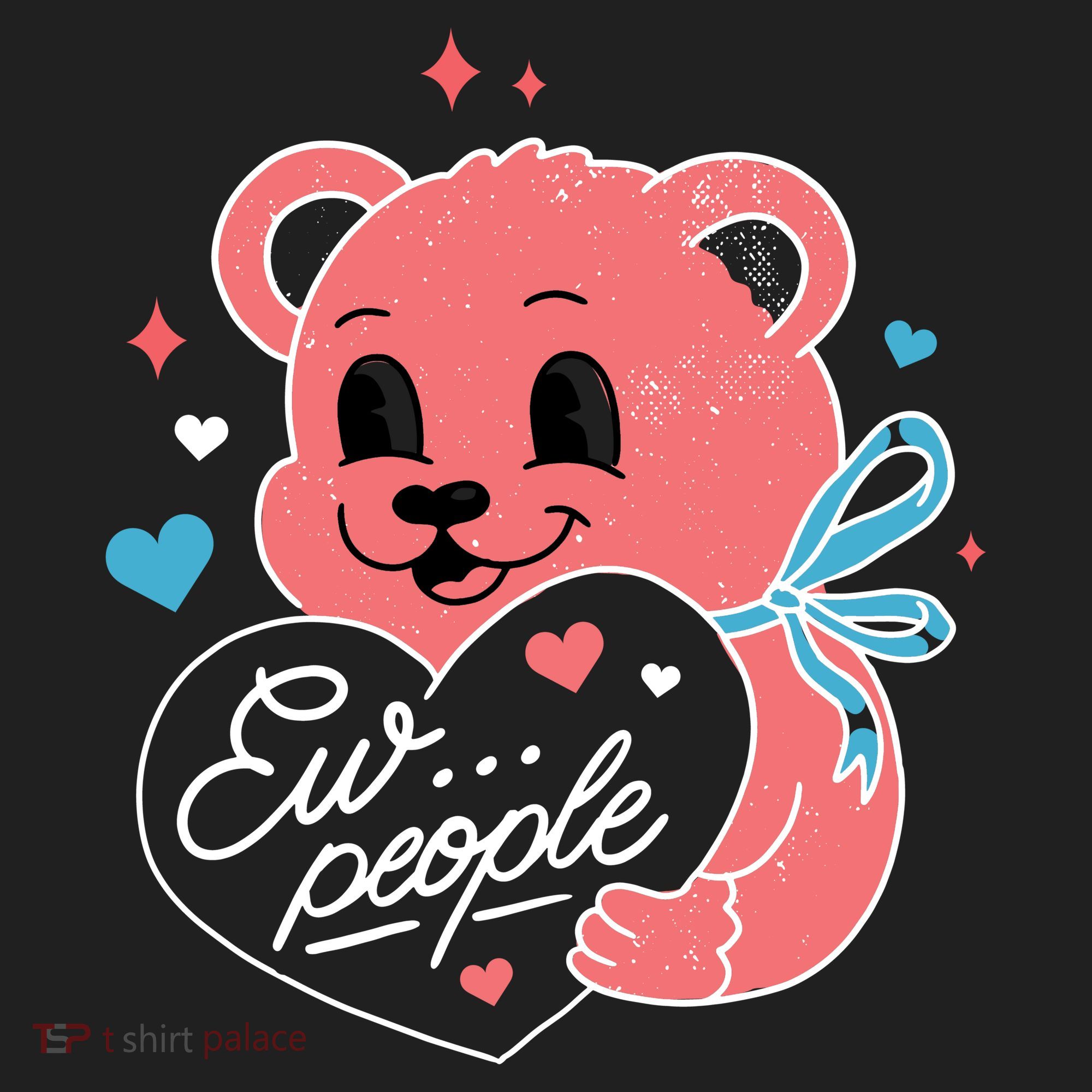 Ew People Teddy Bear Women's Sweatshirt