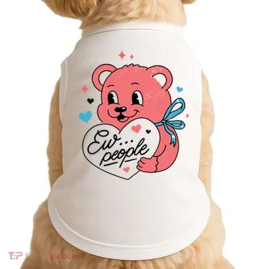 Ew People Teddy Bear Doggie Tank