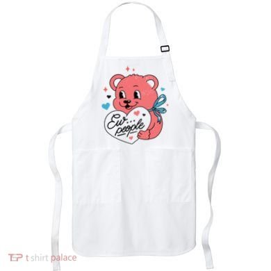 Ew People Teddy Bear Apron
