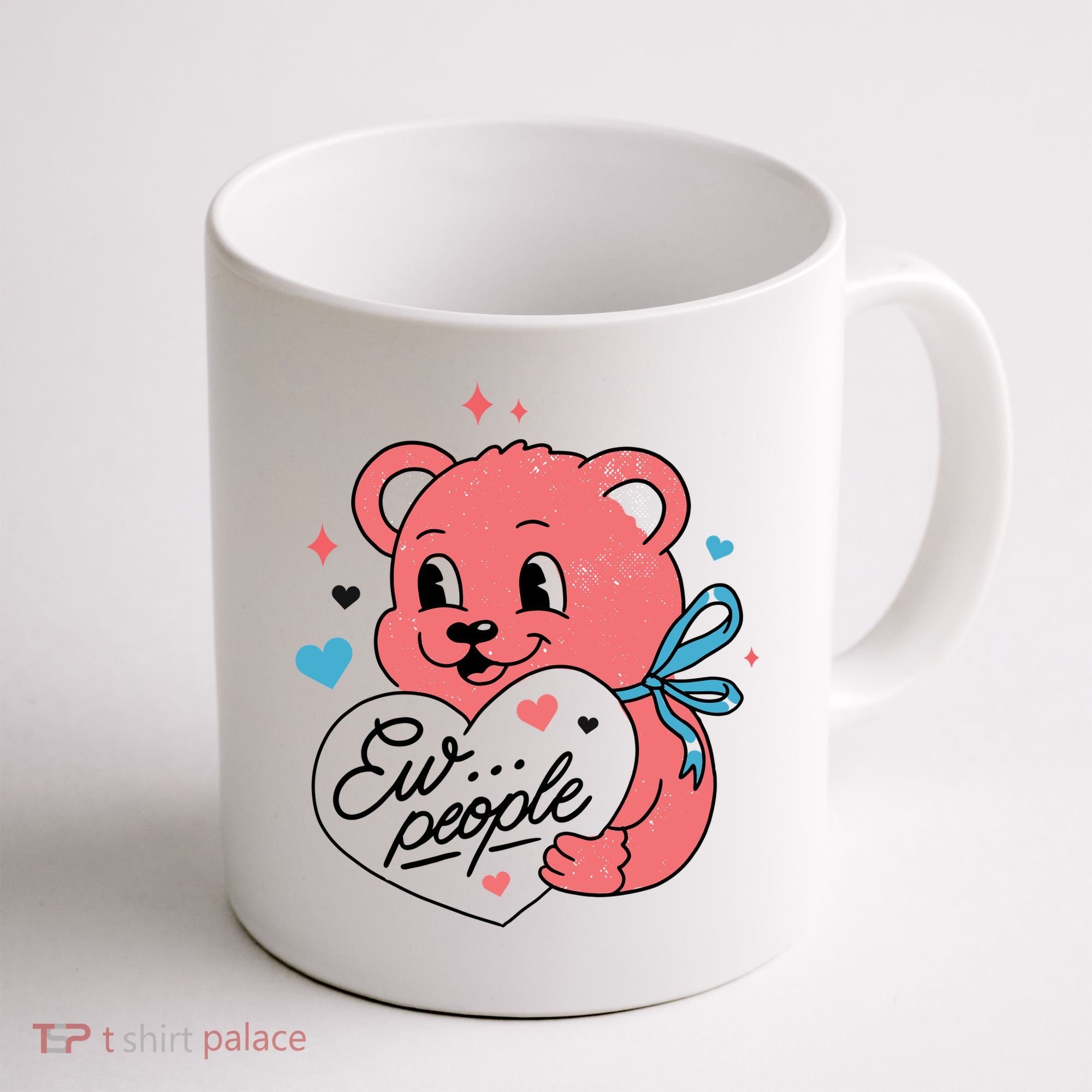 Ew People Teddy Bear Coffee Mug