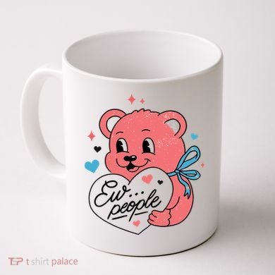 Ew People Teddy Bear Coffee Mug