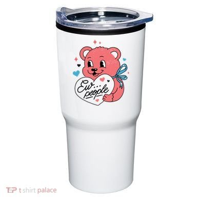 Ew People Teddy Bear Tumbler