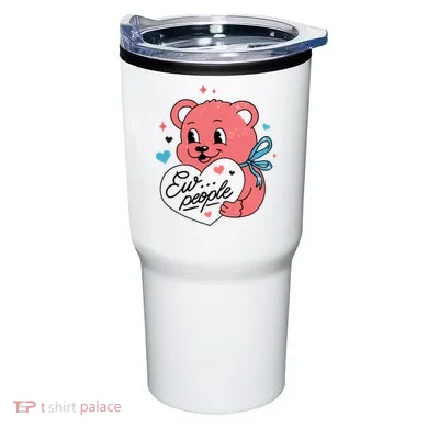 Ew People Teddy Bear Tumbler