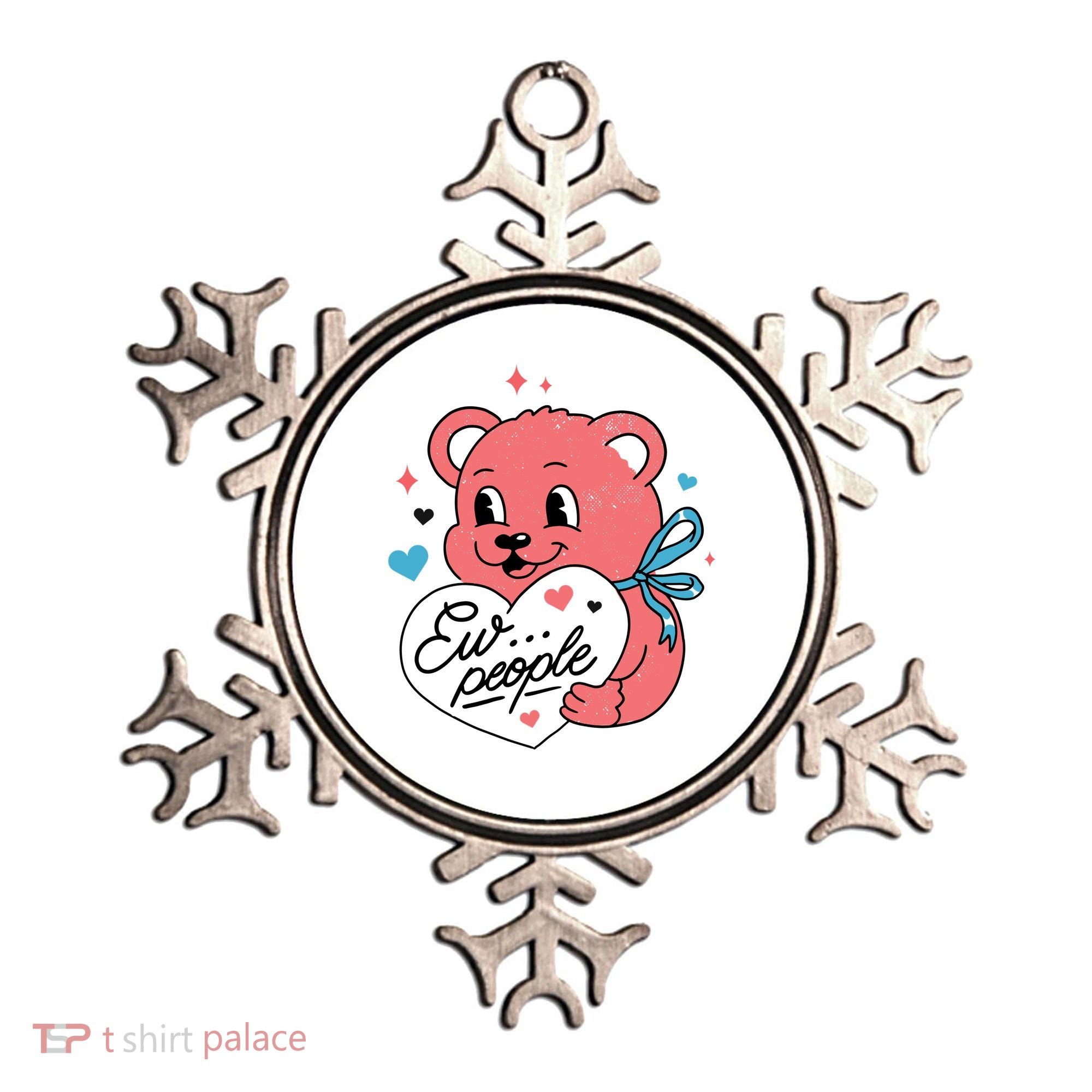 Ew People Teddy Bear Ornament