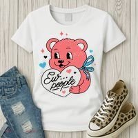 Ew People Teddy Bear Women's T-Shirt thumb 3