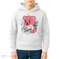 Ew People Teddy Bear Kids Hoodie thumb 4
