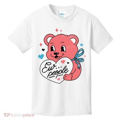 Ew People Teddy Bear Kids T-Shirt