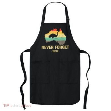 Emu War 1932 Funny Australia History Apron