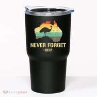 Emu War 1932 Funny Australia History Tumbler thumb 0