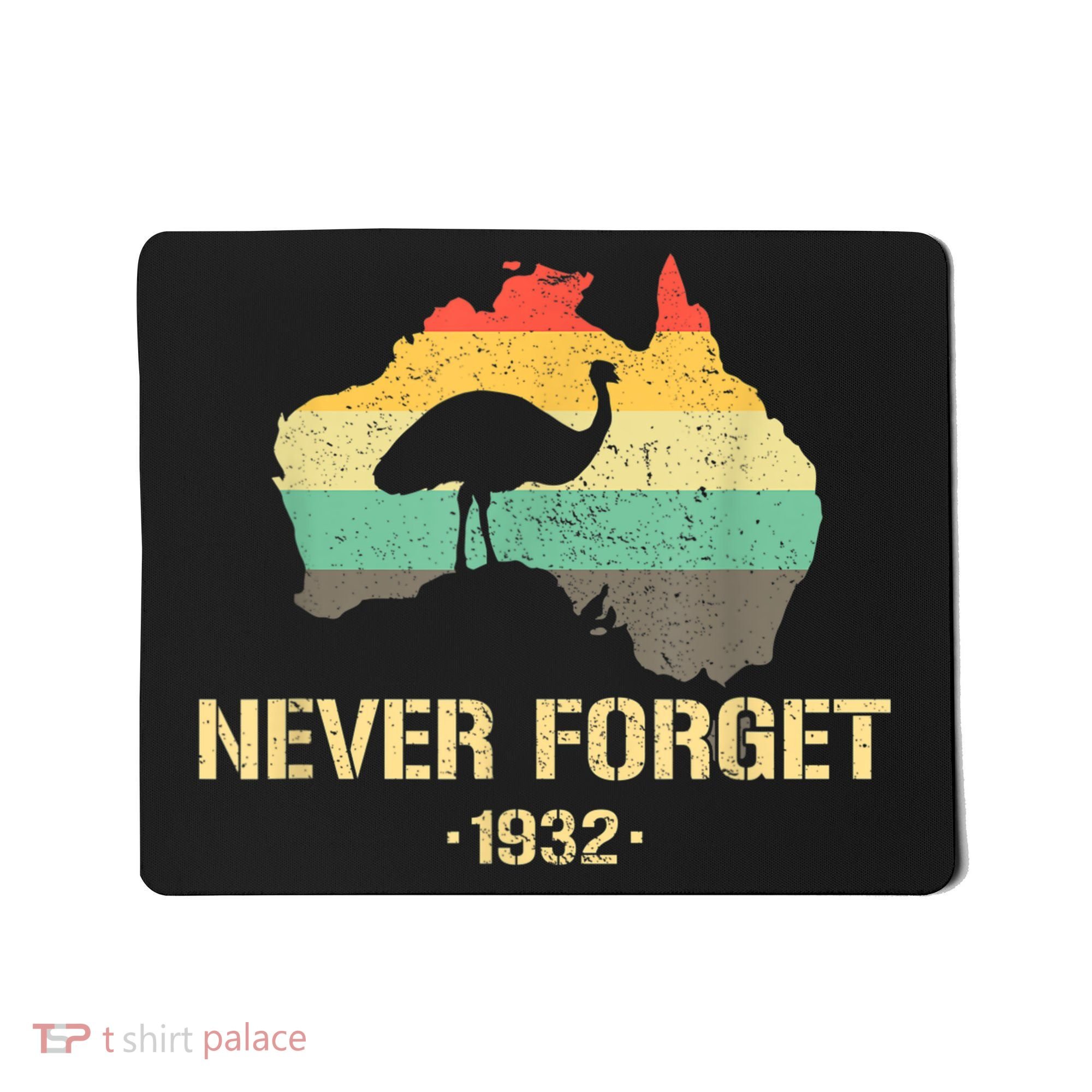 Emu War 1932 Funny Australia History Mousepad