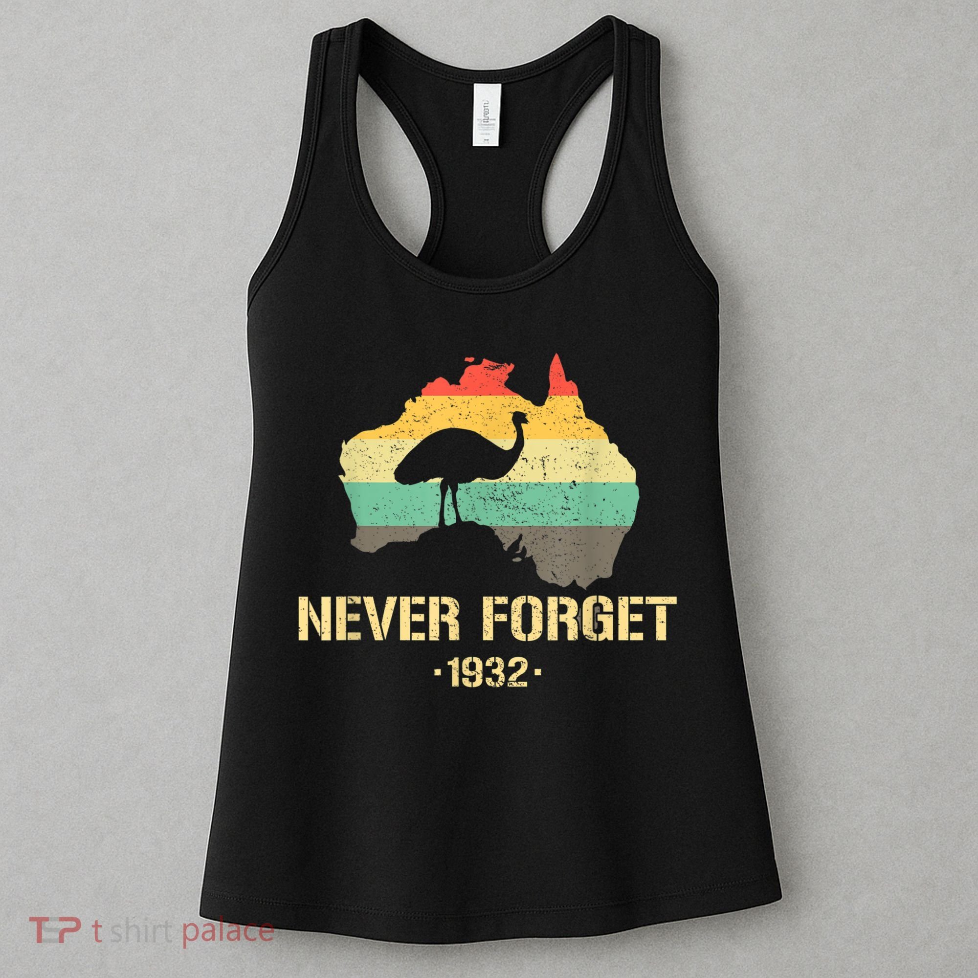 Emu War 1932 Funny Australia History Women's Tank Top