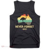 Emu War 1932 Funny Australia History Tank Top thumb 0