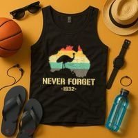 Emu War 1932 Funny Australia History Tank Top thumb 4