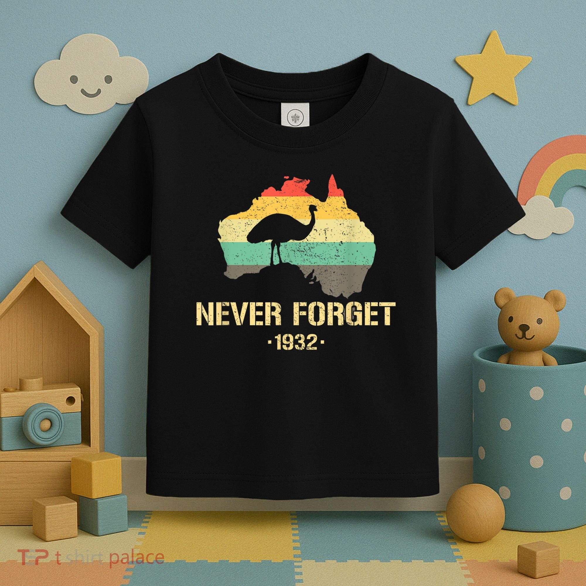 Emu War 1932 Funny Australia History Toddler T-Shirt