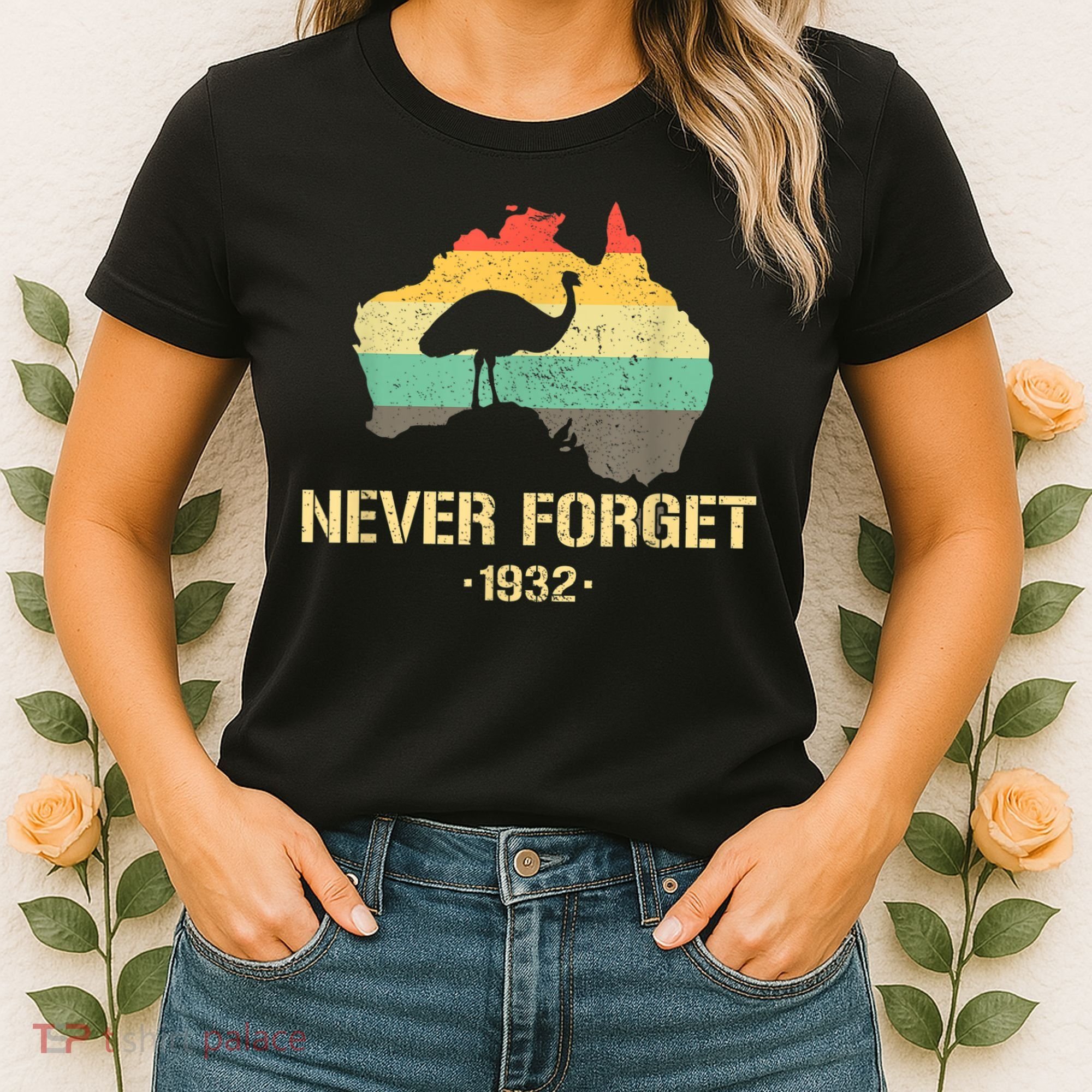 Emu War 1932 Funny Australia History Women's T-Shirt