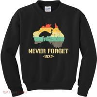 Emu War 1932 Funny Australia History Kids Sweatshirt thumb 0