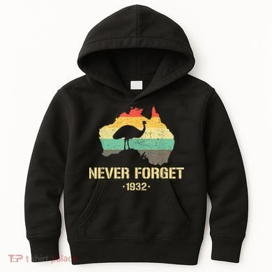 Emu War 1932 Funny Australia History Kids Hoodie