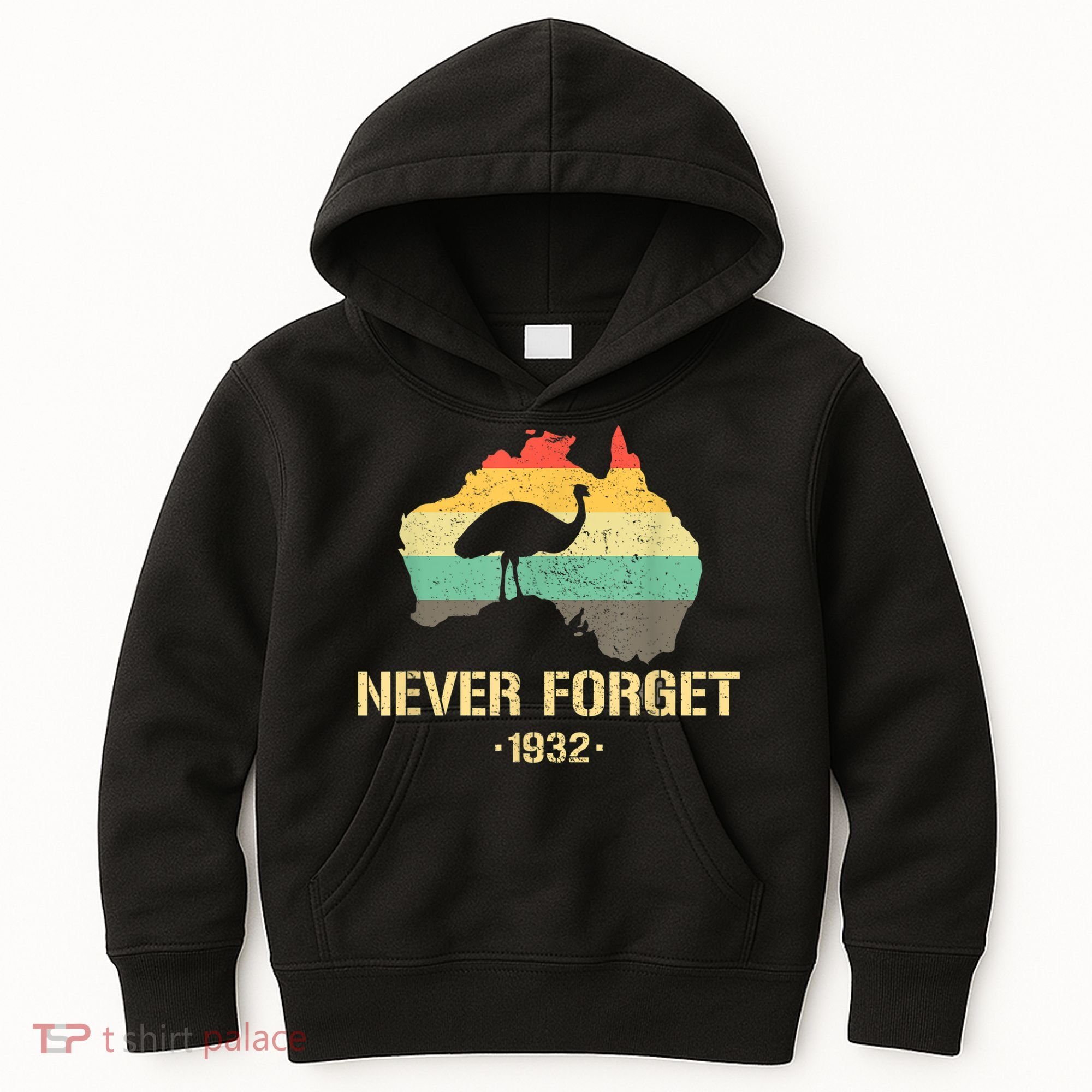 Emu War 1932 Funny Australia History Kids Hoodie